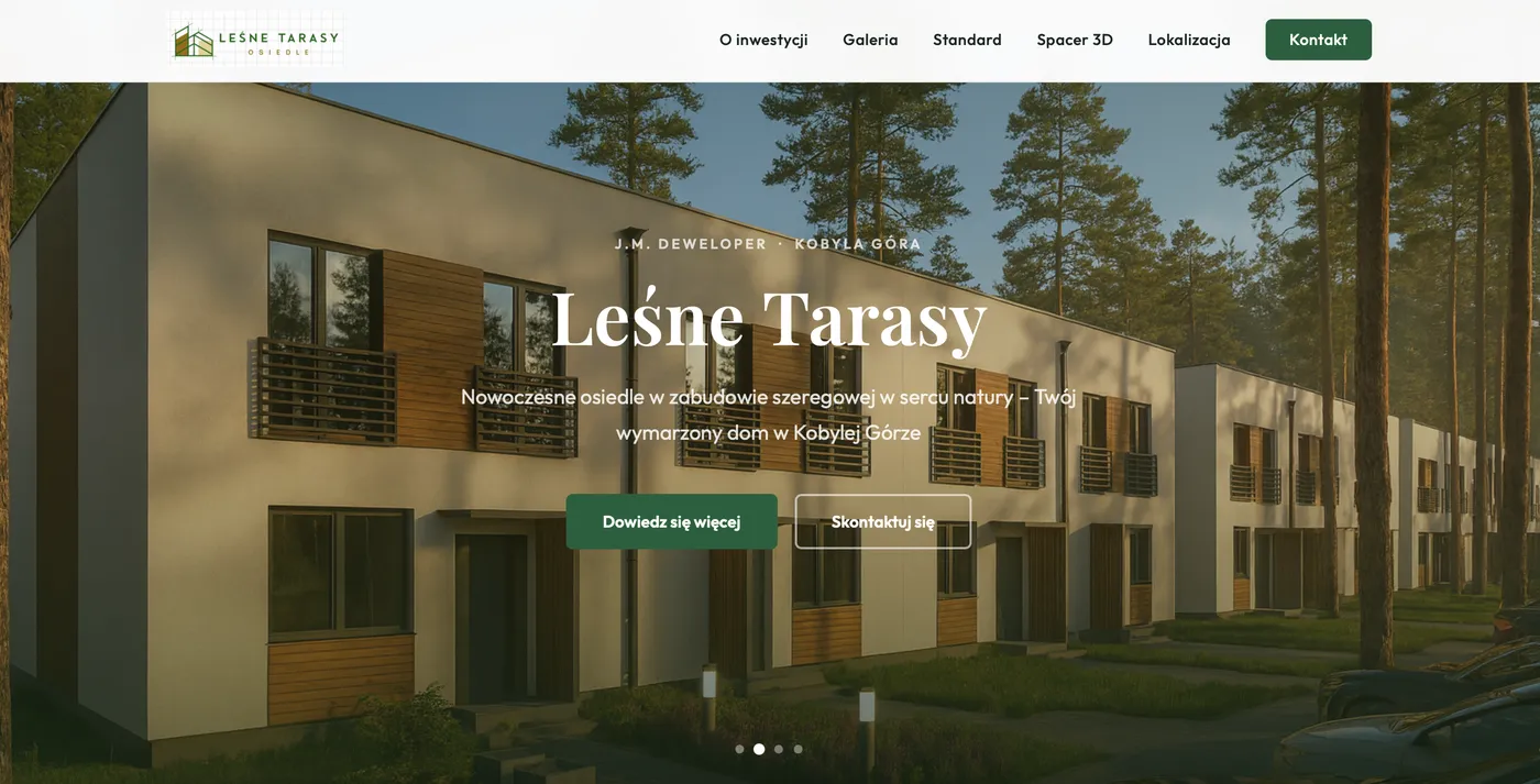 Osiedle Zielone Tarasy – strona deweloperska